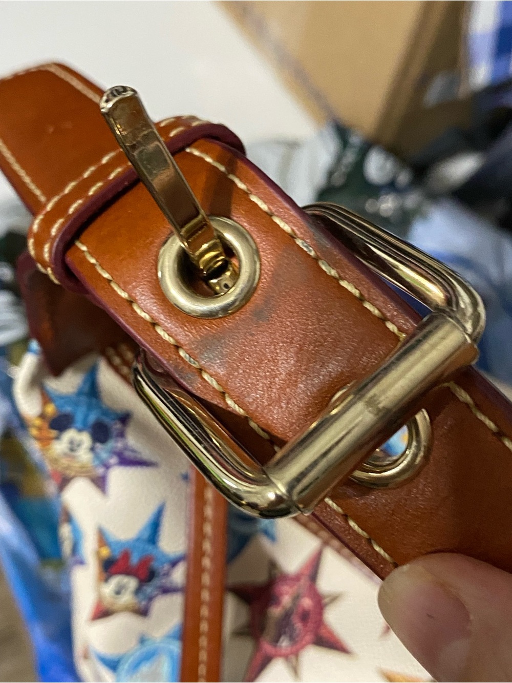 SALE! Dooney & Bourke Disney Parks Mickey Mouse Large Shoulder Bag - Picture 14 of 15